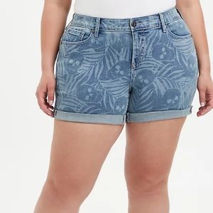 Skull Mid Rise Super Soft Midi Short